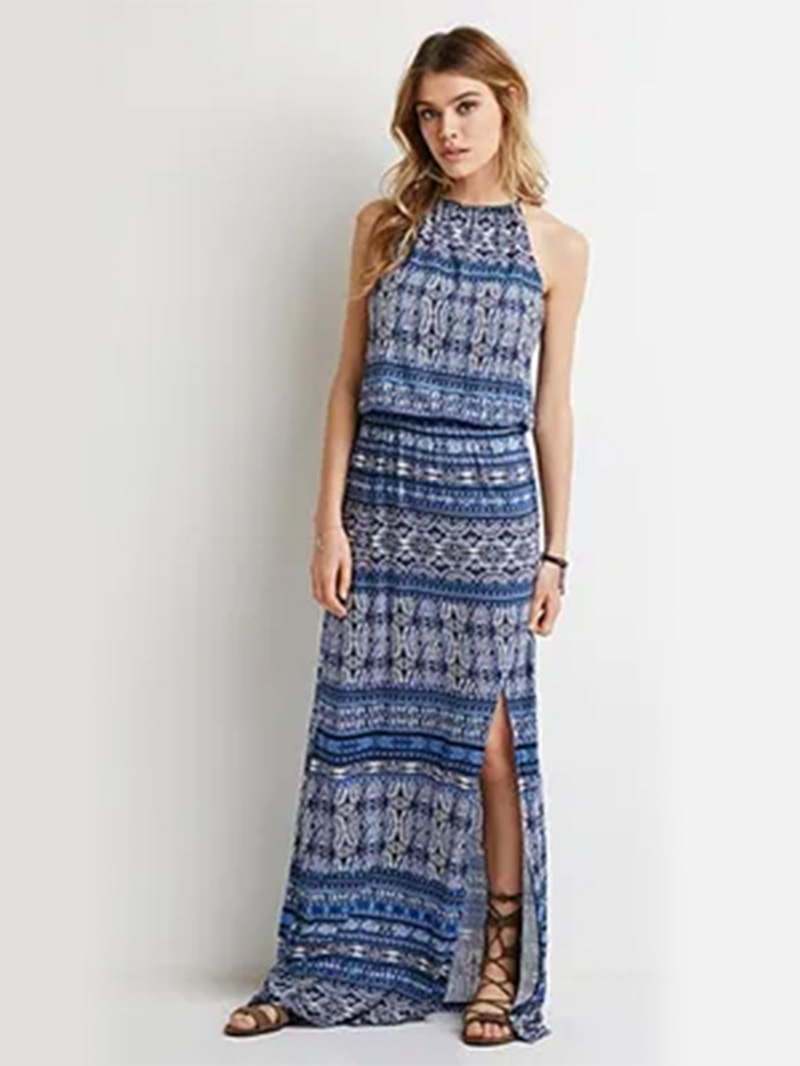 Vestido Azul Ráiz Marina